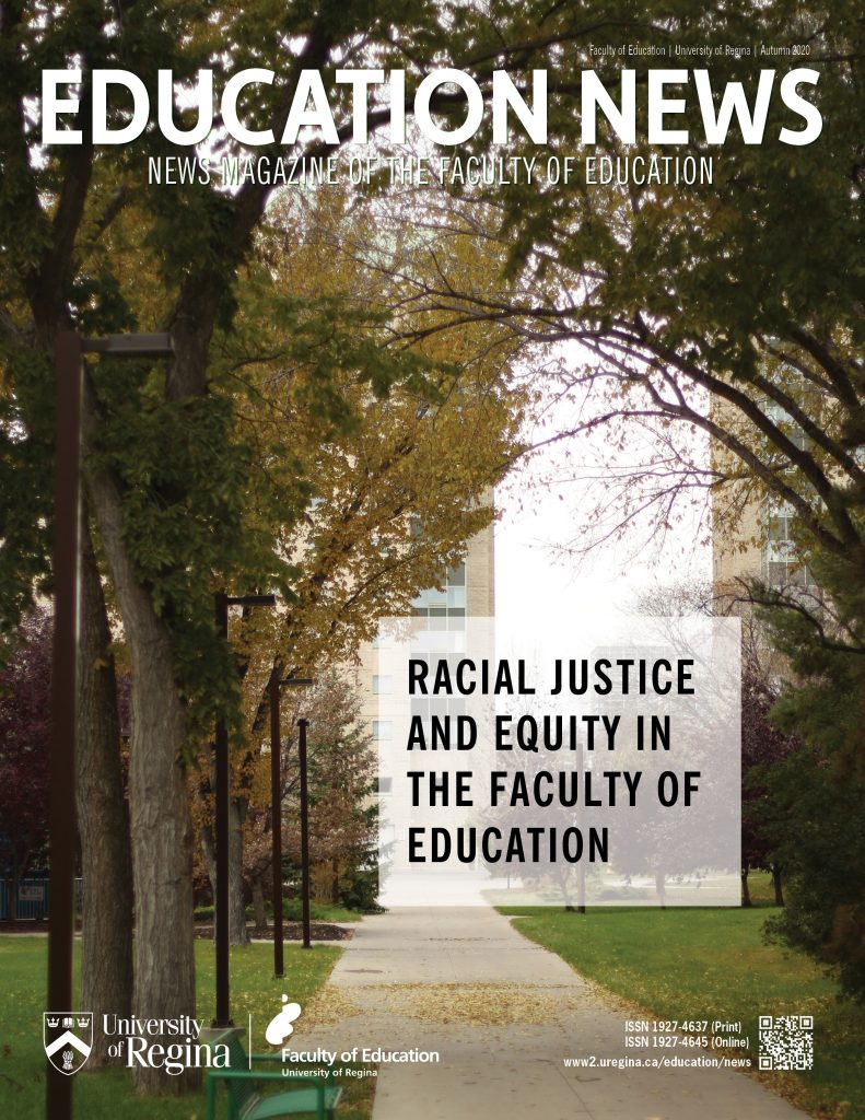 Cover shows fall campus